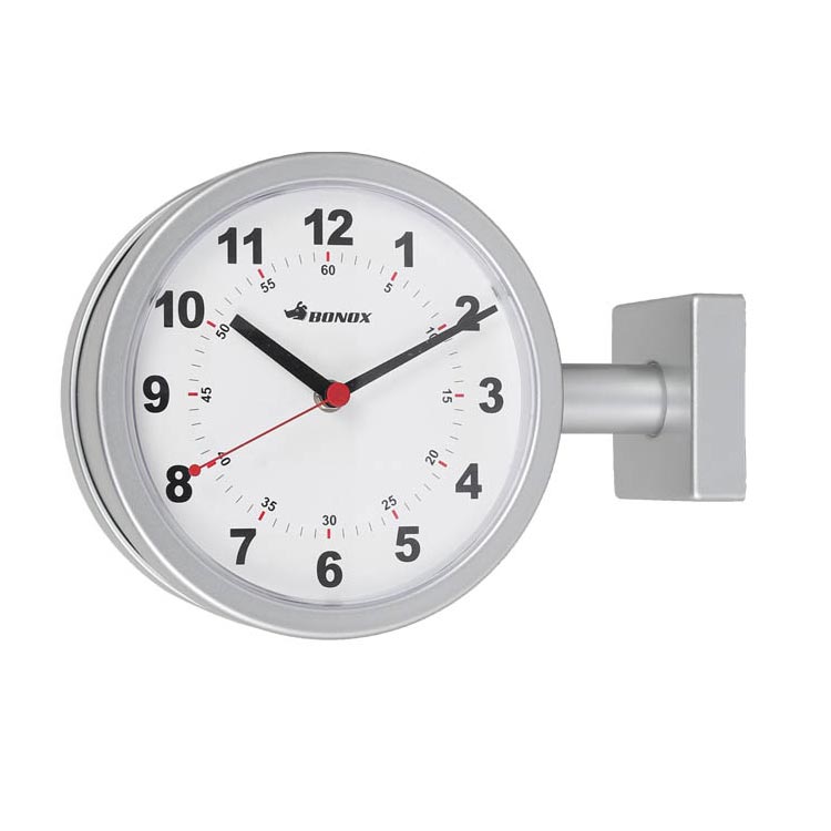 限定価格セール！】 DOUBLE FACE CLOCK 170D SILVER ダルトン DULTON