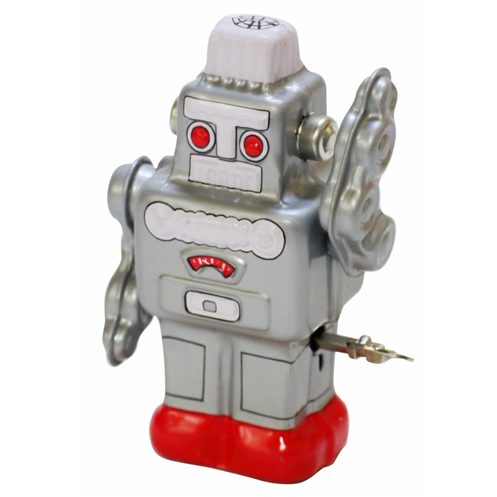 楽天市場 おもしろ雑貨 ブリキのおもちゃ ゼンマイロボット Sv ブリキ おもちゃブリキ ロボット ぜんまい 玩具 アンティーク レトロ かわいい おもしろ雑貨屋フリー
