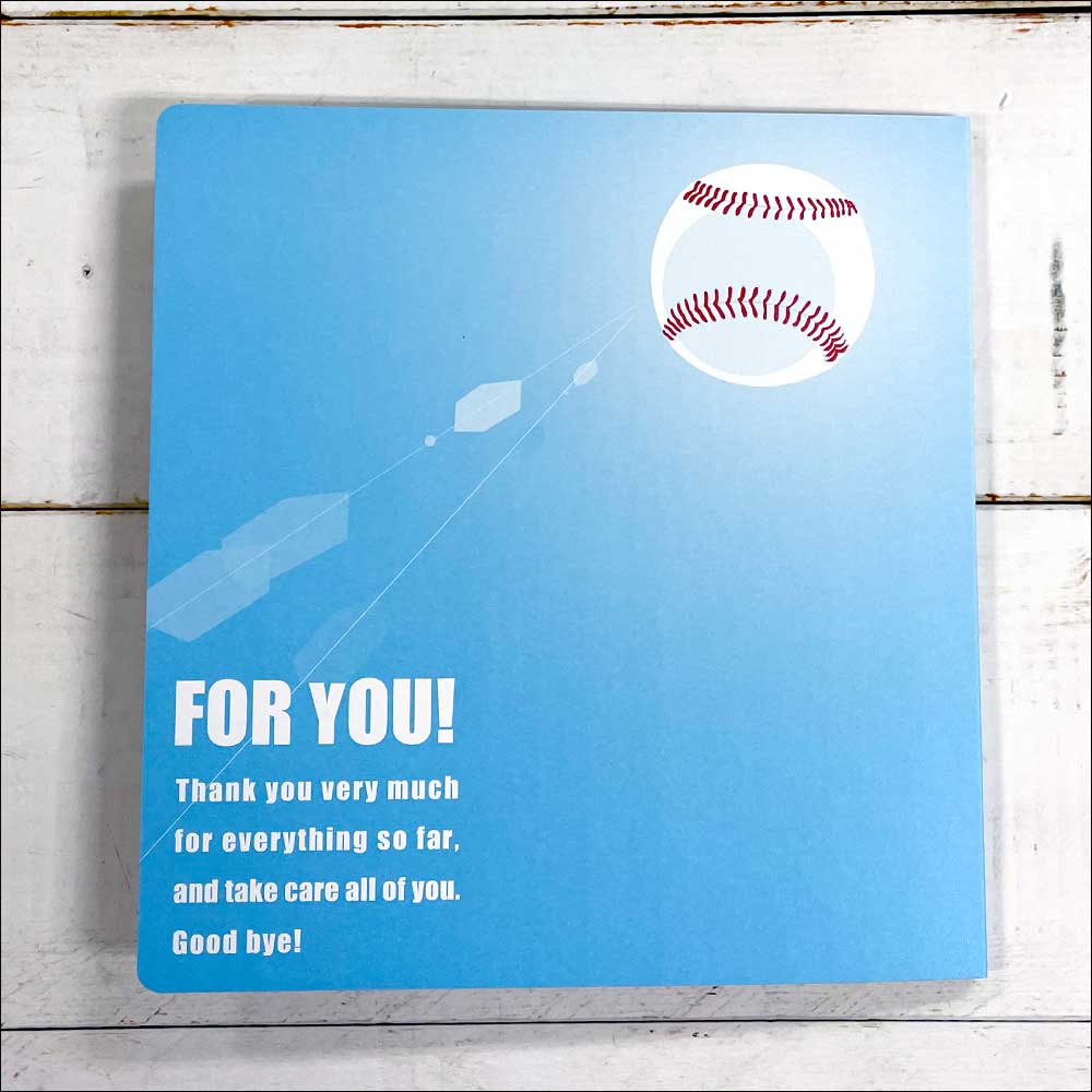 学校色紙2（野球） 色紙 寄せ書き 野球 部活 野球部 大人数 おもしろ メッセージカード かわいい＆おもしろ雑貨屋フリー