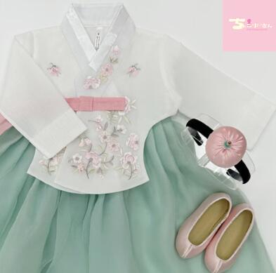【F-687D1号即日出荷可能】 韓国直輸入 子ども用チマチョゴリ 韓服 結婚式 入園式 ピアノ発表会 イベント♪ 七五三 お誕生日 演奏会にも ペチコート チュモニ セット ふんわり 伝統スタイル タンウィ オッコルム ノリゲ トルティ 刺繍 ワッペン|いろんな雑貨 ZAKKA