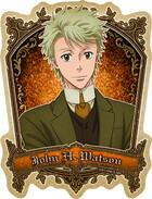 憂国のモリアーティ トラベルステッカー /(7) ジョン・H・ワトソン画像