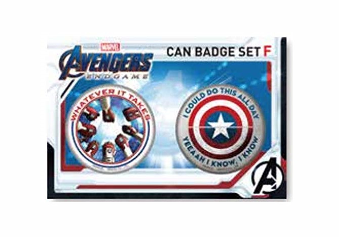 MARVEL マーベル アベンジャーズ 缶バッジ ソー ロケット セット マーベル アベンジャーズ ソー 缶バッジ エンドゲーム クリス