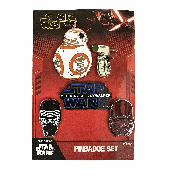 ピンバッジ5個セット① スターウォーズ 楽天市場】スターウォーズ フォースの覚醒 ピンバッジ ピンズ5個
