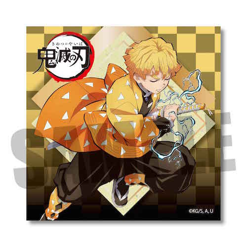 楽天市場】鬼滅の刃 ミニ色紙 我妻善逸 SKKB-03 [M便 1/36