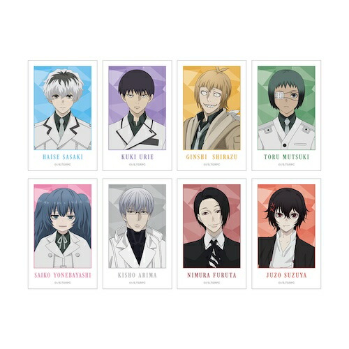TVアニメ『東京喰種トーキョーグール:re』 トレーディングインスタントカメラ風イラストカード(BOX) 8個入りBOX【2025年9月下旬発売予定】画像