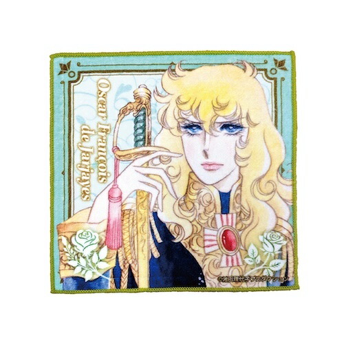 ベルサイユのばら　ミニタオル　グリーン【2026年1月下旬発売予定】画像