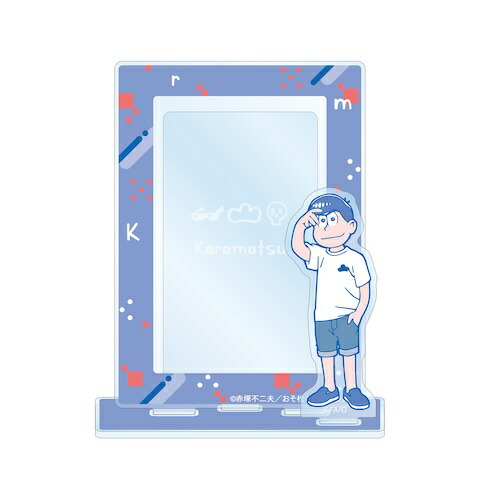 楽天市場】おそ松さん デカアクリルスタンド 一松 バニーボーイ ver