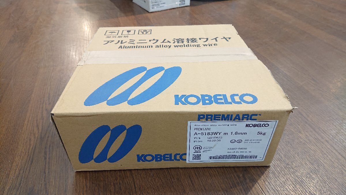 【中古】【未当てはめる】神戸製鋼 コベルコ A-5183WY 軽銀溶接鉄条 1.6粍 5.0Kg【10993619】