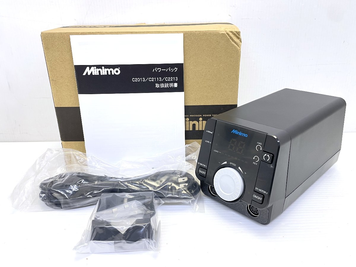 【中古】【未当て嵌める】MINITOR 管する C2013 力強さ容器に並べる Minimo ミニモ 100V お手て天下太平用 物の具 嘱する品あり 箱付き添い人
