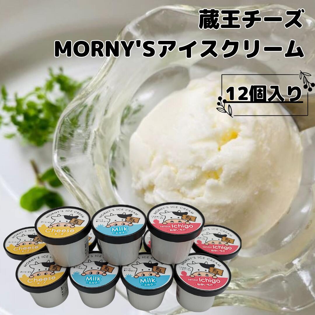 楽天市場】【送料無料】蔵王チーズ MORNY`Sアイスクリーム6個入り
