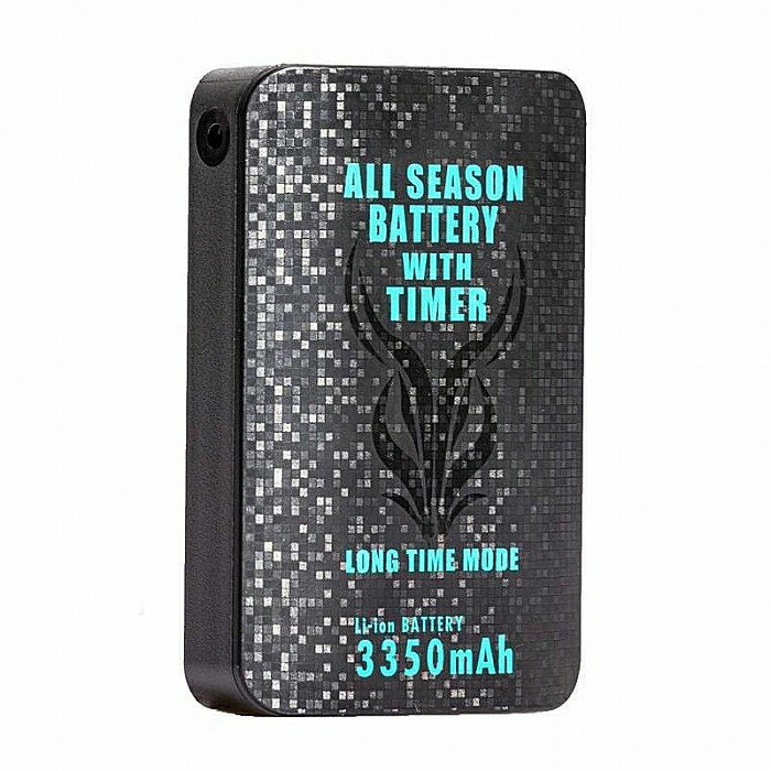アイスマンベスト バッテリー3350mAh ワイズゴッド KBTS-3350WC アイスマン 3350mAh バッテリー タイマー付き