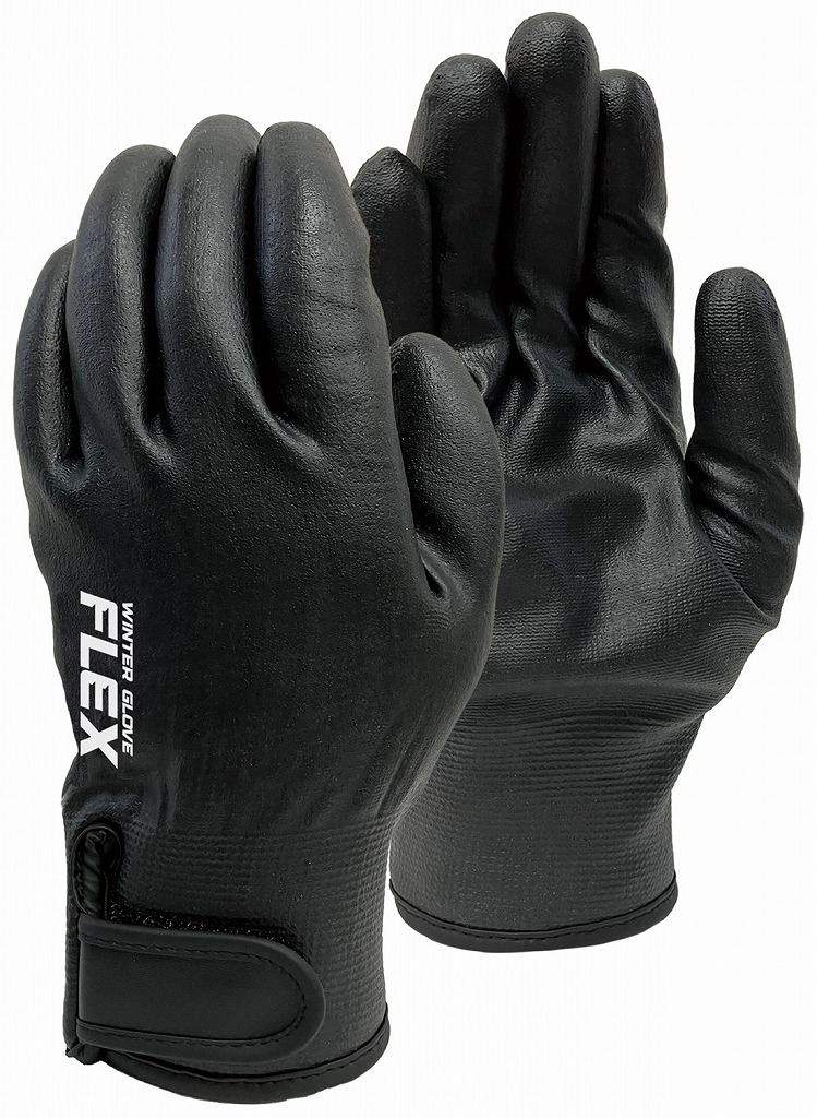 楽天市場】おたふく手袋 ニトリル防水防寒フレックス手袋 マジック止め