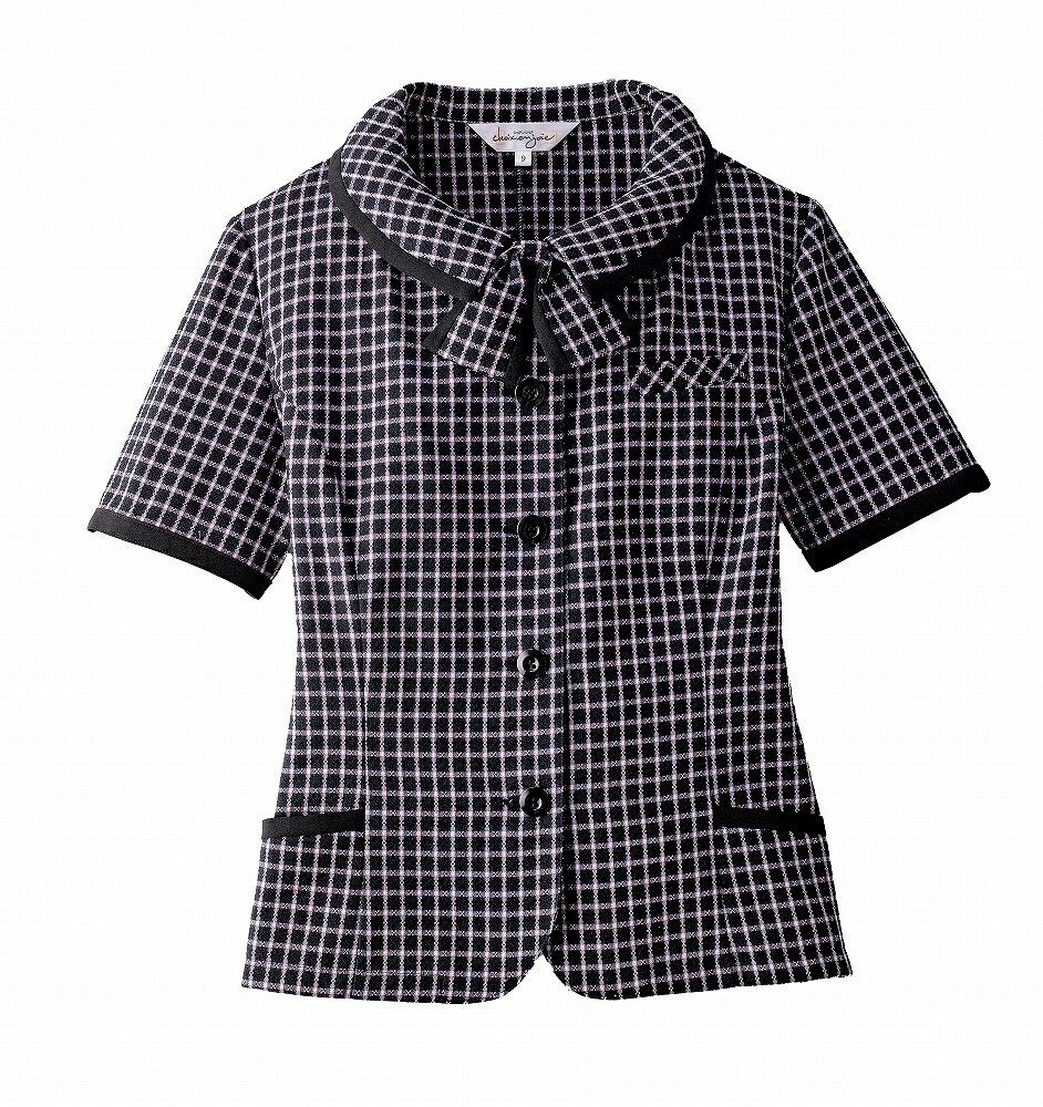 【取り寄せ】enjoie アンジョア 大層らしいトップ（シュロの葉付） 26255 (ZQ043) 21～23号 春夏 2025Spring＆SummerCollection
