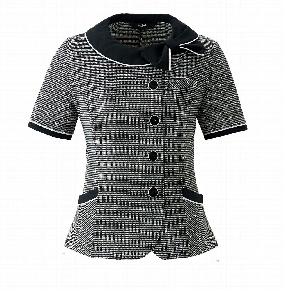 【取り寄せ】enjoie アンジョア オーバーブラウス 26502 (ZQ046) 21～25号 春夏 2025Spring＆SummerCollection