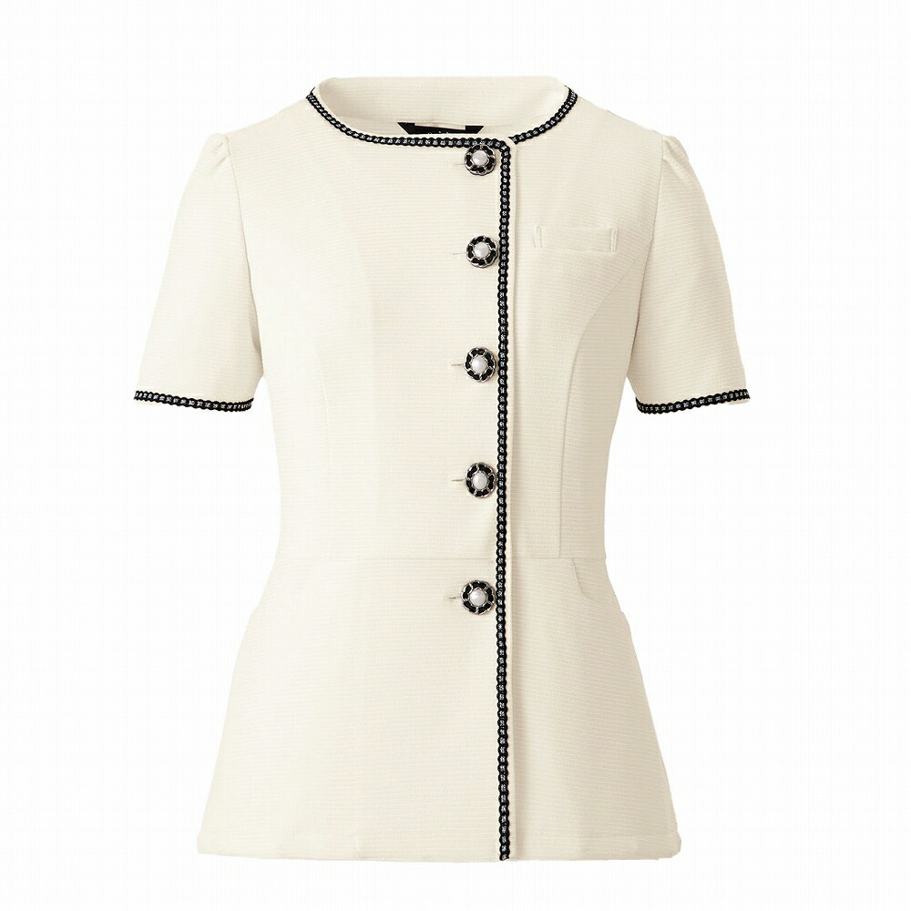 【取り寄せ】enjoie アンジョア ソフトジャケット 26550 (ZQ051) 5～15号 春夏 2025Spring＆SummerCollection