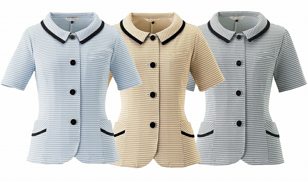 【取り寄せ】enjoie アンジョア オーバーブラウス 26670 (ZQ064) 21～25号 春夏 2025Spring＆SummerCollection