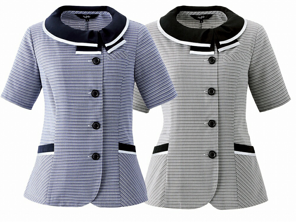 【取り寄せ】enjoie アンジョア オーバーブラウス 26735 (ZQ066) 21～25号 春夏 2025Spring＆SummerCollection