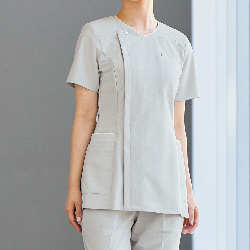 【取り寄せ】enjoie アンジョア チュニックジャケット 42104 (ZQ091) オールシーズン 2025Spring＆SummerCollection｜ザオー
