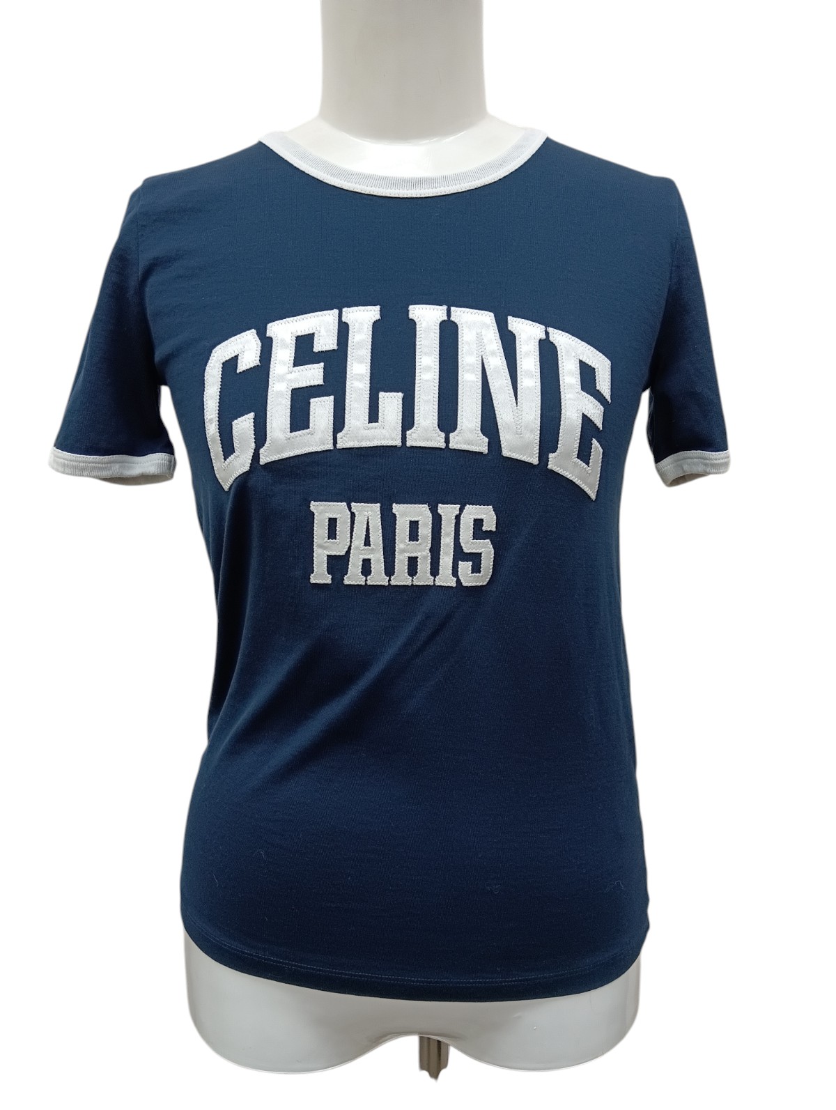 セリーヌTシャツ美品 CELINE セリーヌ Tシャツ 2X94M671Q.01MA レディース 半袖