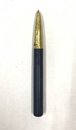 ナニワアロイ 字堀隠翅目【トンガリ】金管楽器巻2×2×50 027-22 超硬石工用物の具