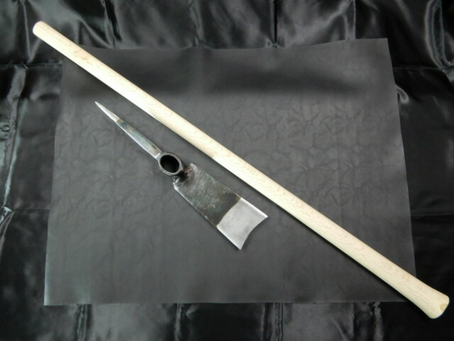 楽天市場】十字鍬 300mm 柄900mm (十字ぐわ つるはし 林業) : 刃物