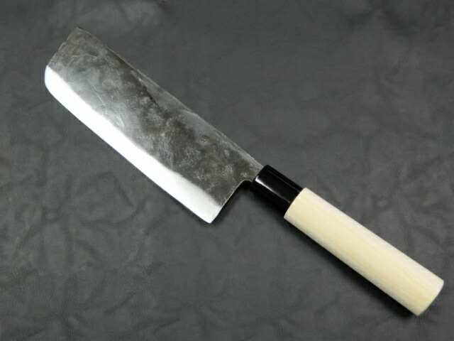 政綱　165 m m 黒打　菜切包丁 楽天市場】【日本製】兼義作 黒打菜切包丁 165mm 菜切り 和包丁