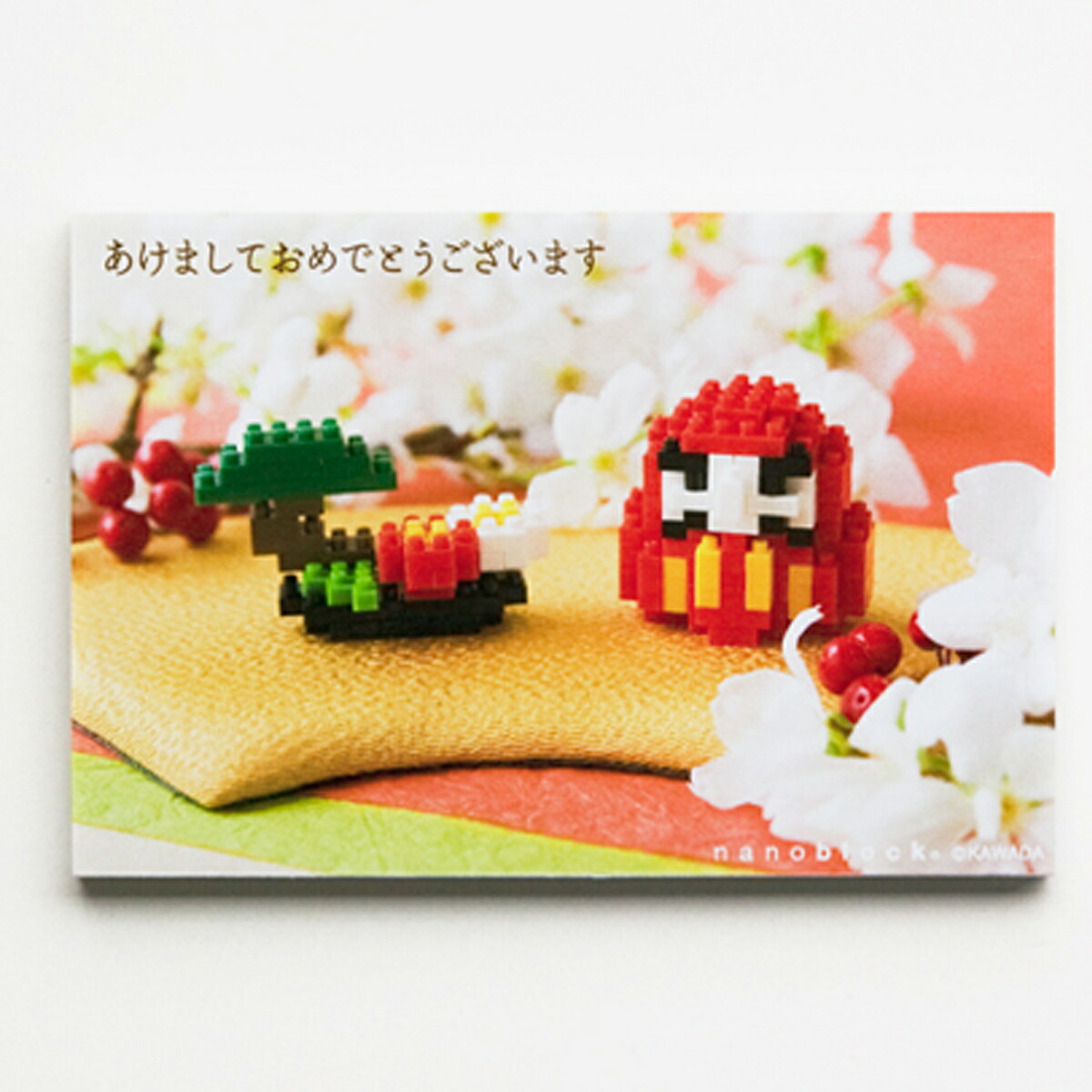 楽天市場】ナノブロック入りポストカード/メッセージカード/ ねずみ