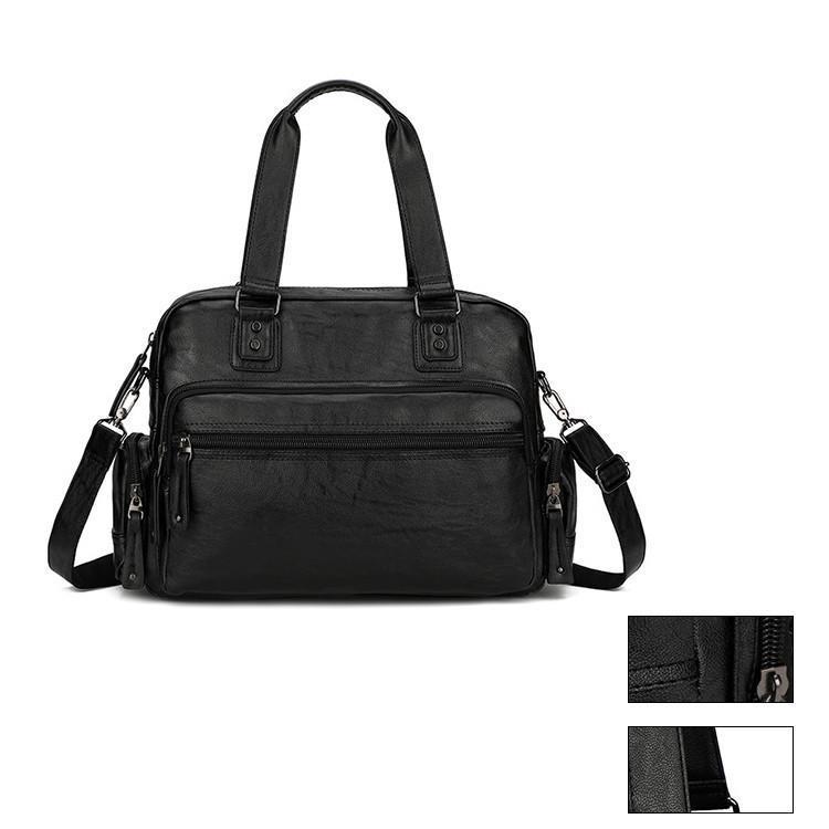 メンズ ハンドバッグ 手提げバッグ pu ショル 2way トートバッグ
