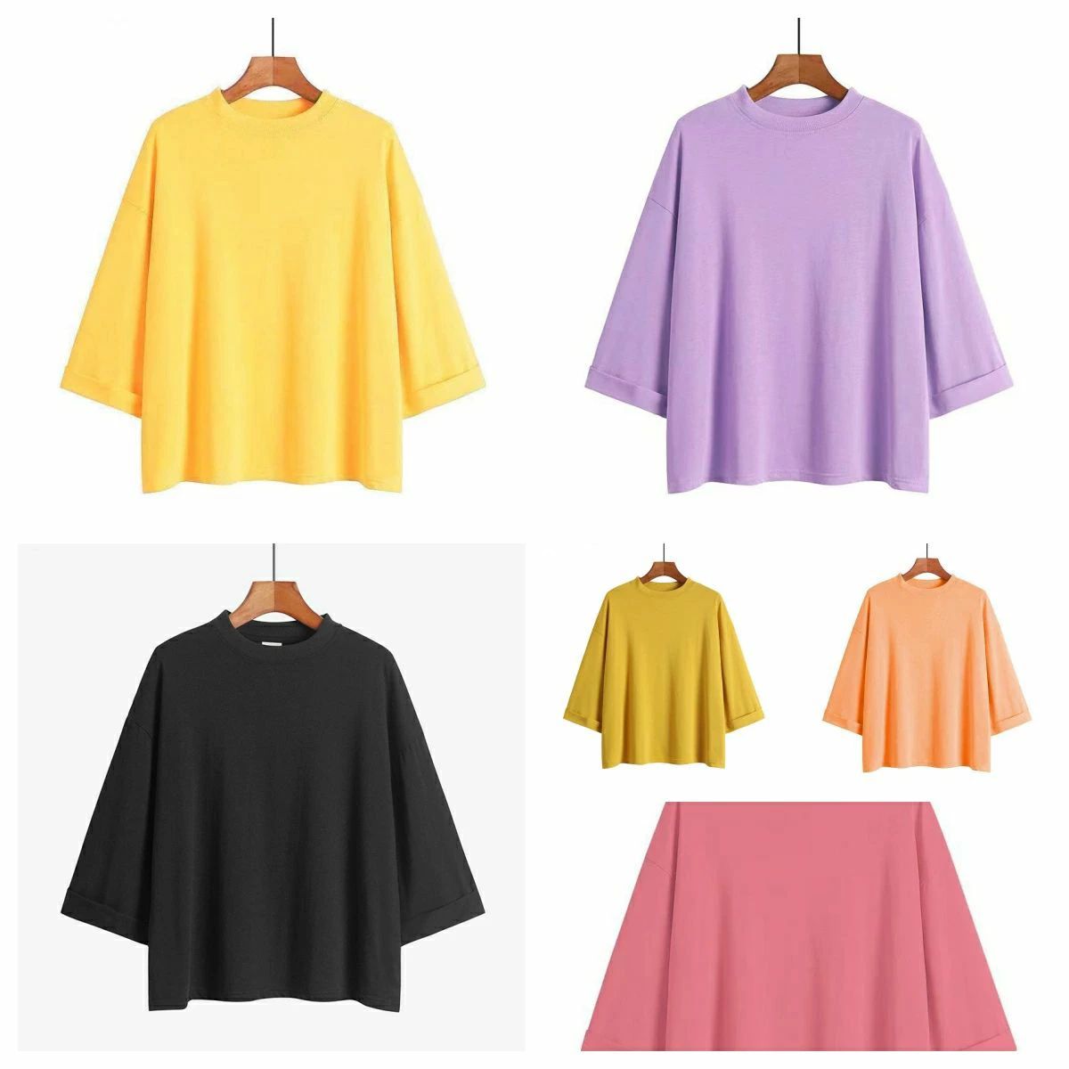 tシャツ カットソー レディース 5分袖 7分袖 秋 夏 Tシャツ トップス
