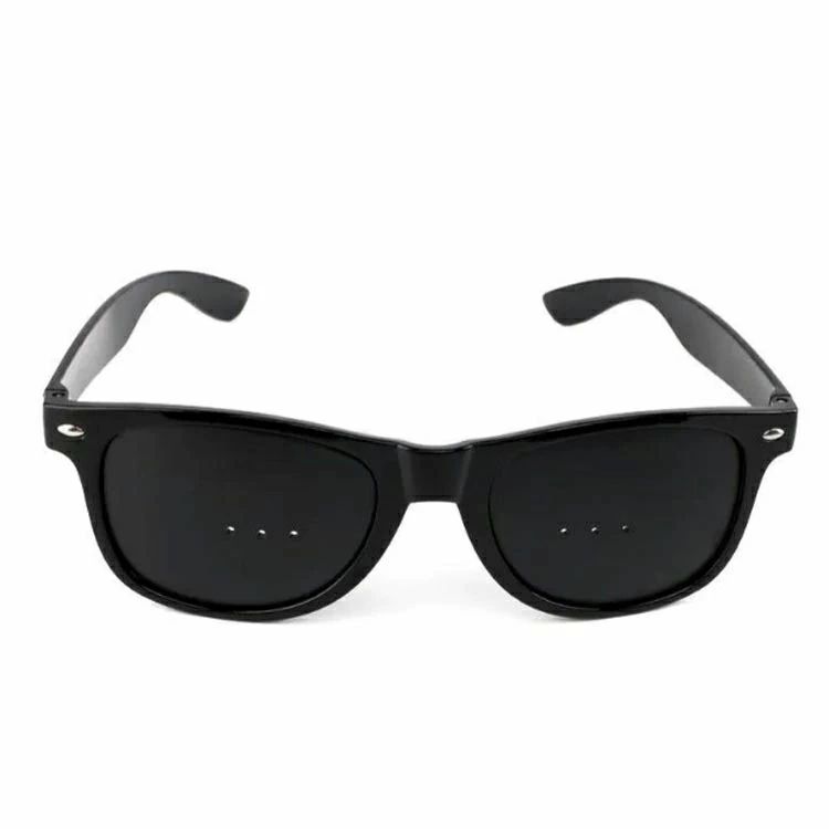 楽天市場】【メール便対応】視力トレーニングメガネ 穴あき眼鏡 ピン