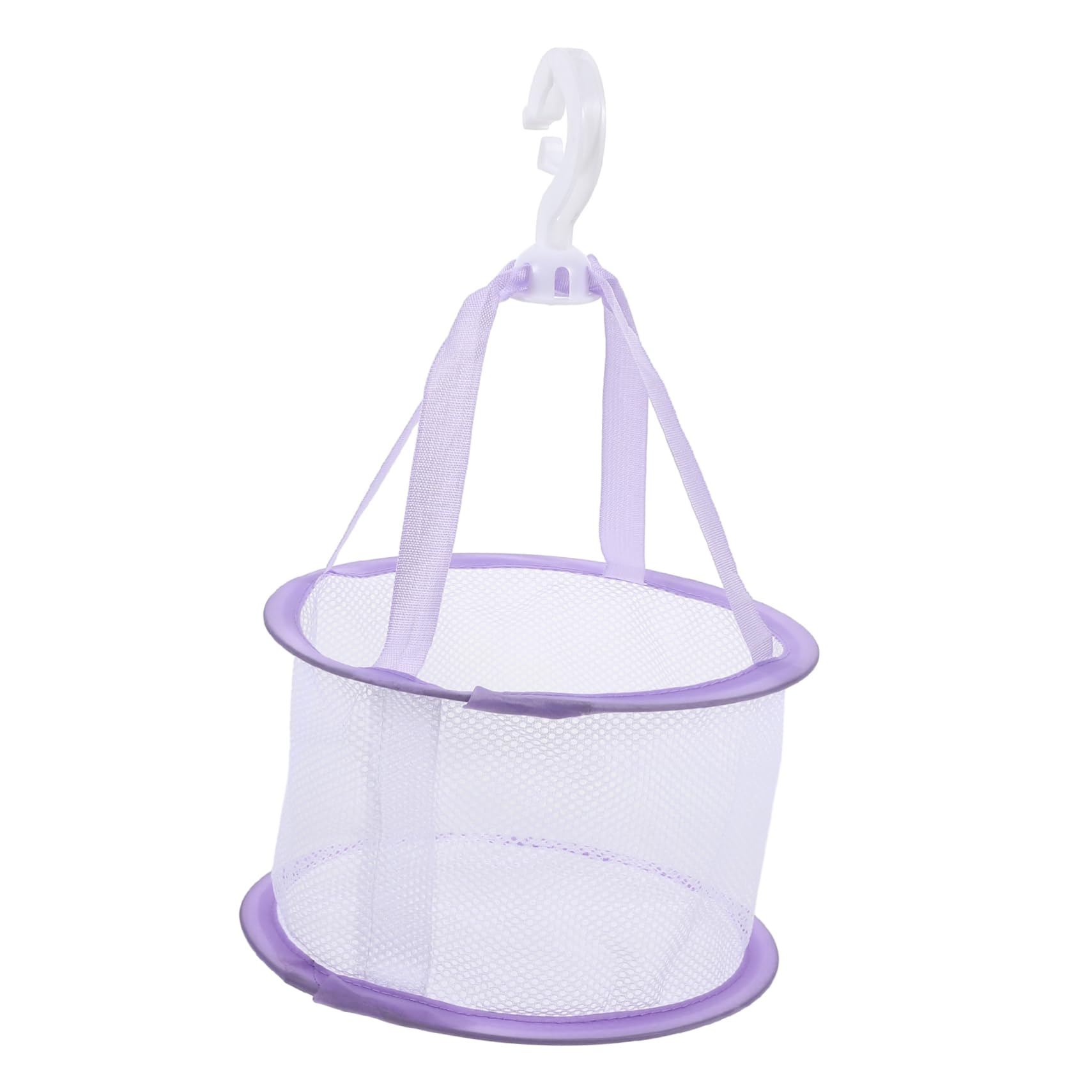 メッシュ乾燥ラックバスケット付きメイクアップブラシクリーニングマット パープル メッシュ乾燥ラックバスケット付きメイクアップブラシクリーニング