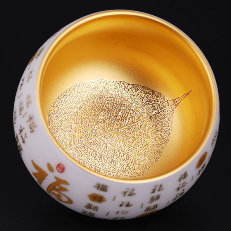 抹茶碗 抹茶茶碗 天目茶碗 曜変天目茶碗 茶道具 お茶碗 国宝 茶道 クジャク茶盞 建陽建盞(けんさん)?金 ?銀 福字 主人杯 ラッピング対応 ボックス付き ?金 金? 主人杯 茶器 工夫茶器 品茶杯 プレゼント 贈り物 箱付け|ZAX