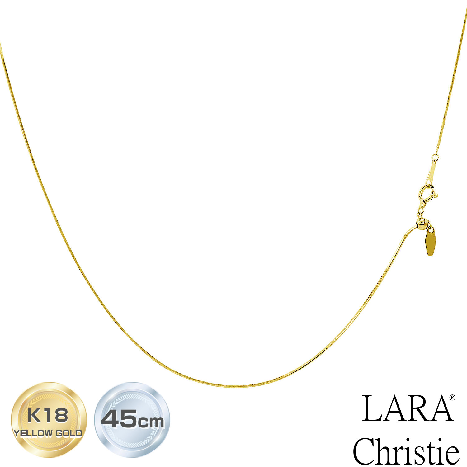 ララクリスティー チェーンブレスK18 喜平 幅1.6mm 17cm 楽天市場】ララクリスティー ブレスレット チェーン レディース