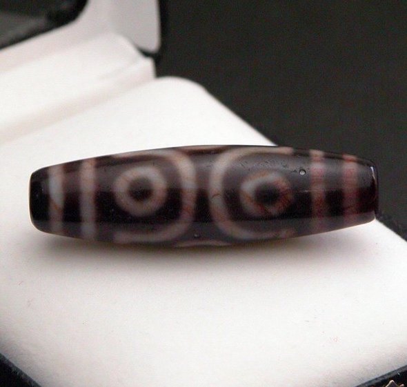 楽天市場】朱砂・二眼老天珠【高級天珠】 : ZDW SHOPPING