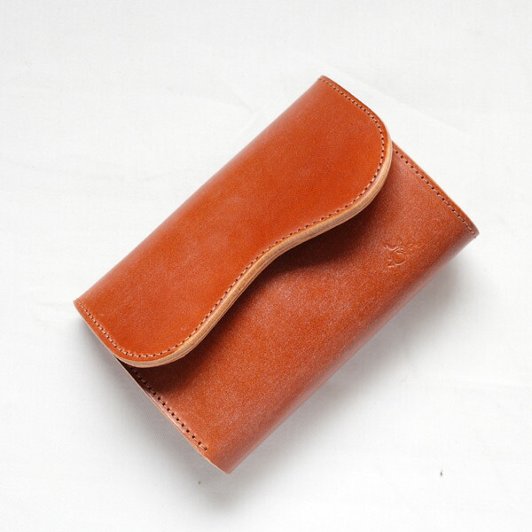 革蛸謹製　台形ミドルワレット　ハーネス