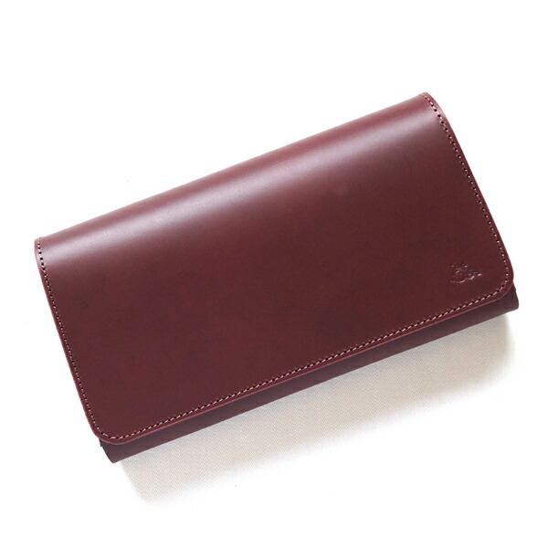 革蛸謹製台形ロングワレット TYPE-A 紅月 財布・ケース-バッグ・小物・ブランド雑貨-メンズ財布