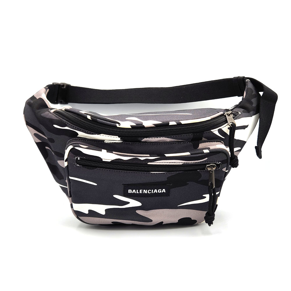 【完売必至】バレンシアガ■大人気♪ホイール ボディバッグ BALENCIAGA バレンシアガ ホイールベルトパック ボディバッグ 黒