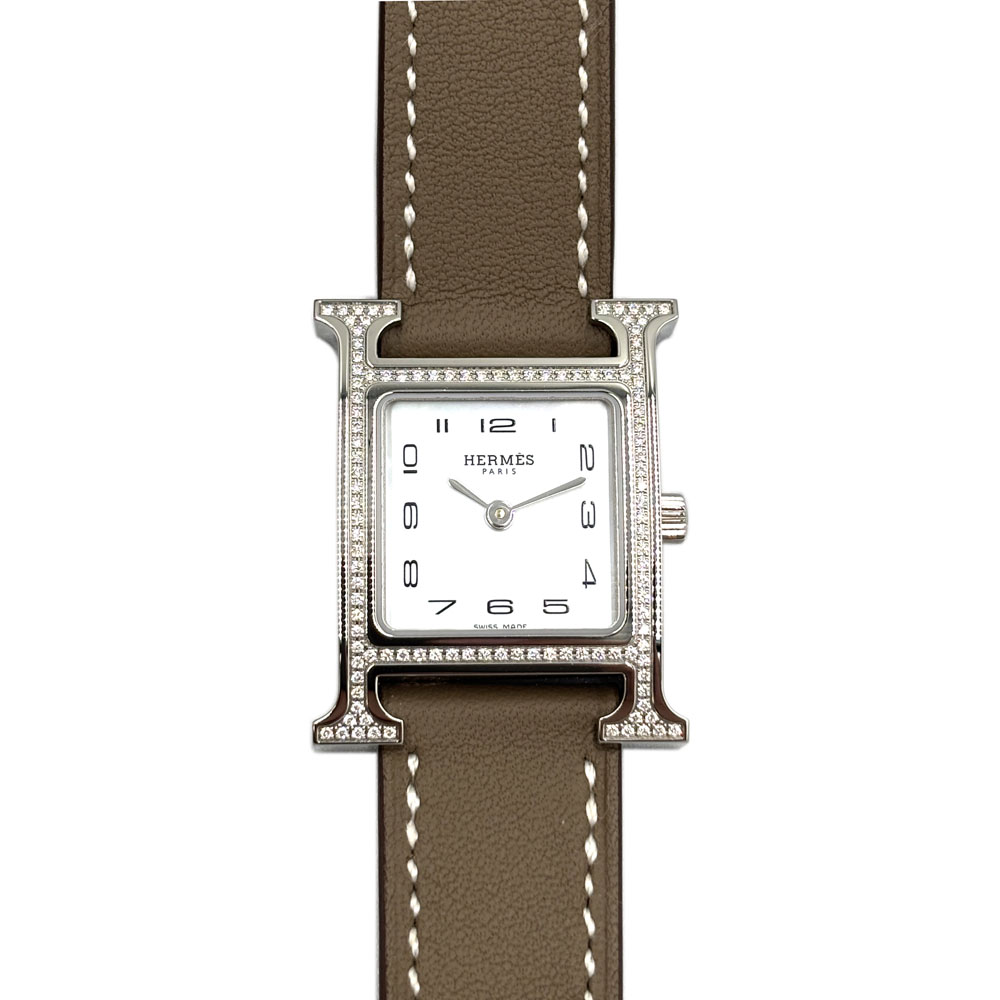 楽天市場】HERMES エルメス 腕時計 Hウォッチ H watch PM 25mm