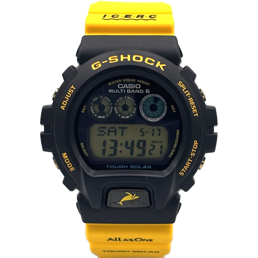 楽天市場】CASIO(カシオ)G- SHOCK イルクジ クリアイエロー 黄色