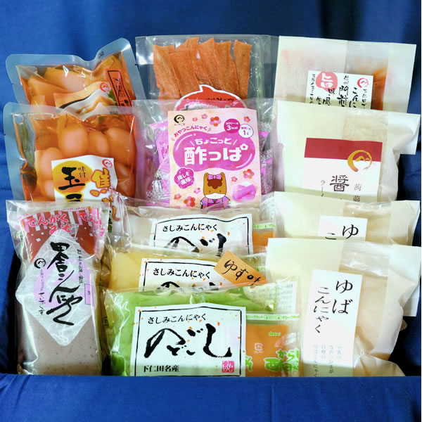 【群馬の贈答・お歳暮・お中元に】蒟蒻百珍[KK-5]【送料無料】【楽ギフ_のし】