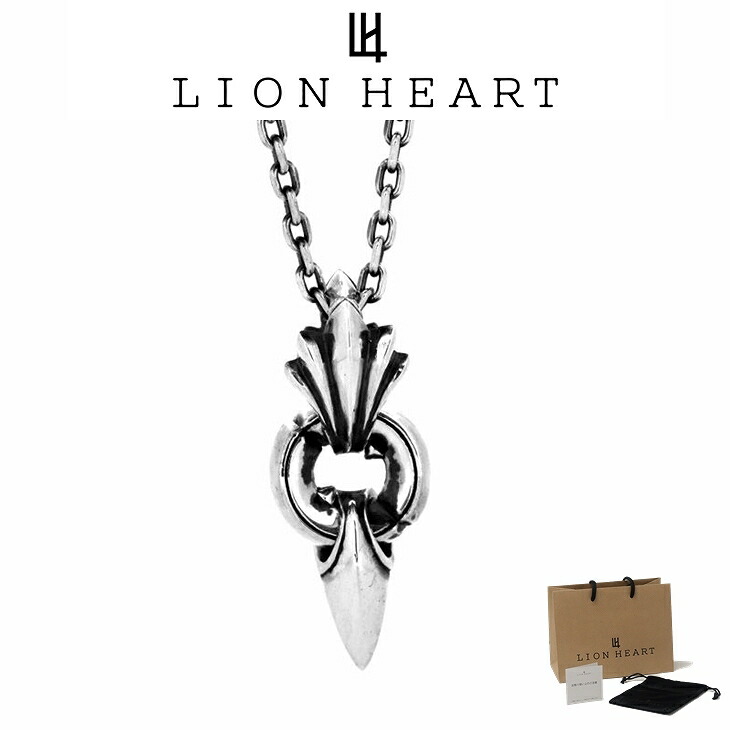 ライオンハート ネックレス メンズ ミディアム ファングド ネックレス SV925 LH-01NE1211 LION HEART クリスマス 誕生日 プレゼント ギフト 彼氏 ブランド 人気 ランキング