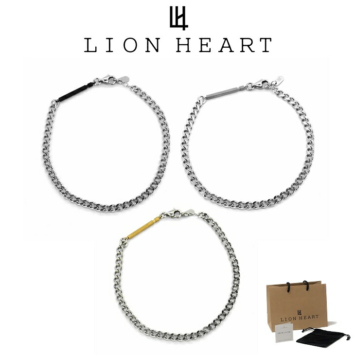 【即発】LION HEART アンクレット メンズ フラワーLEO 316L 真鍮 フラワーLEOアンクレット/マルチカラービーズ | ライオンハート