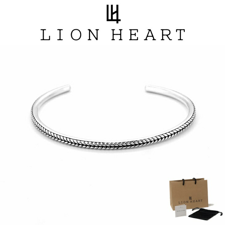 楽天市場】ライオンハート バングル ブレスレット メンズ スタッズ