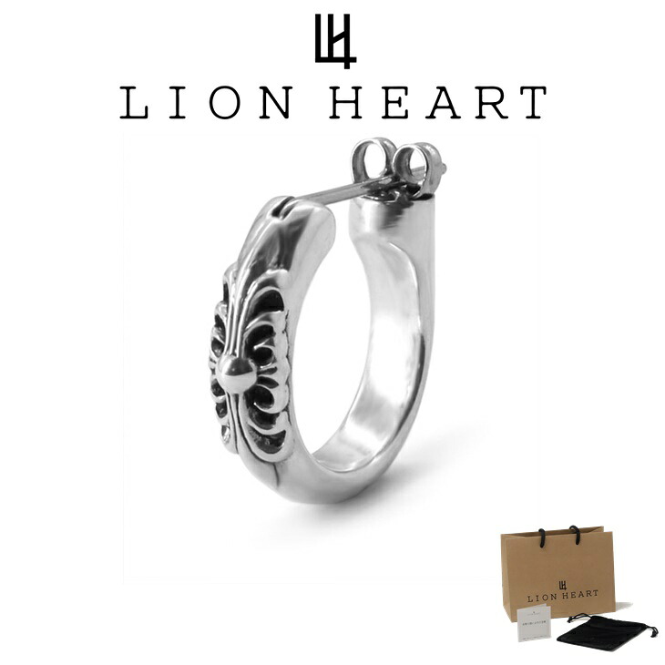 ライオンハート ピアス メンズ クロッシング ピアス エンパイア SV925 LH-1EA160 LION HEART メンズピアス 片耳用 1点売り クリスマス 誕生日 プレゼント ギフト 彼氏 【ネコポス】 ブランド 人気 ランキング 8,360円