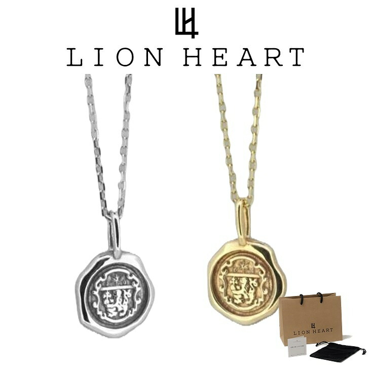 楽天市場】ライオンハート スタンプ プチネックレス K10ゴールド