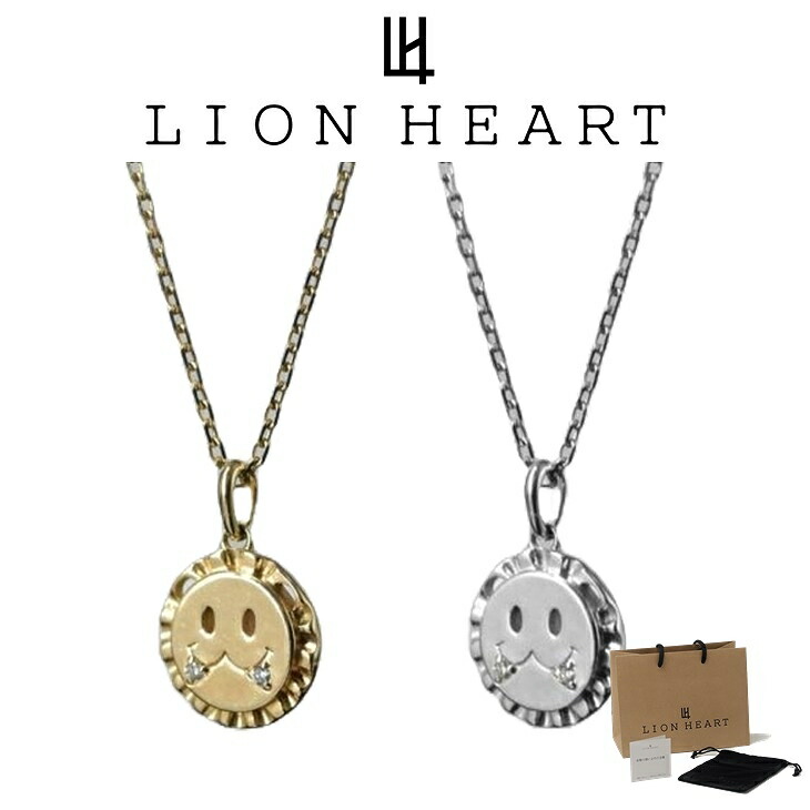 ライオンハート ネックレス メンズ レオ プチ ネックレス K10 10金 ダイヤモンド プチモダン LH-01NE1653 LION HEART クリスマス 誕生日 プレゼント ギフト 彼氏 ブランド 人気 ランキング
