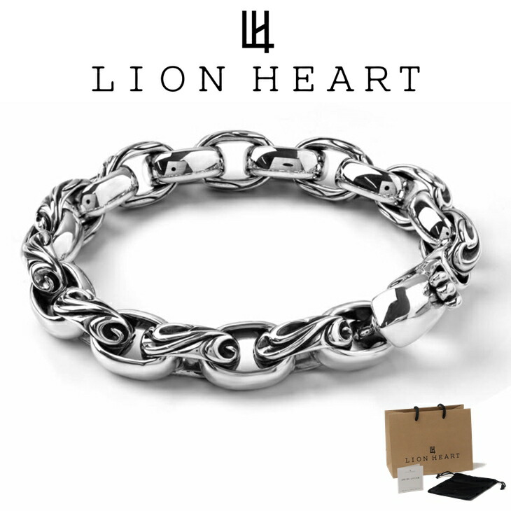 百獣の王ハート型 腕輪 メンズ LH HOWL 地びたスクロール 腕輪 SV925 LH-1BR145 LION HEART クリスマス 生まれ落ちる日 差し上げ物 差し上げ物 彼 ブランド名 一般受け 度合い