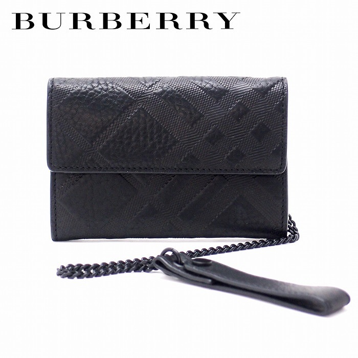 【楽天市場】バーバリー 財布 BURBERRY メンズ チェーン付き ウォレット BB-006 ブランド 人気：贅沢屋