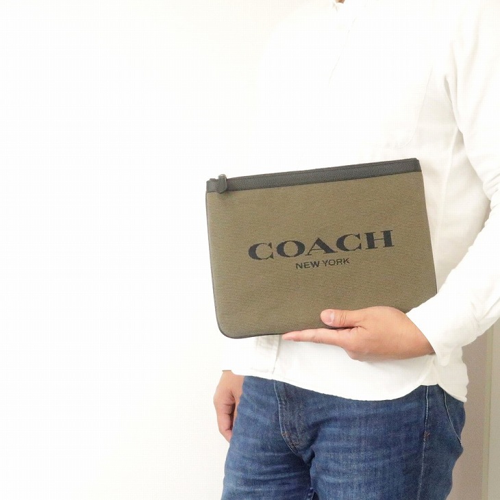 後払い手数料無料 バッグ 正規 ポーチ メンズ 新作 コーチ セカンドバッグ コーチ Coach セカンドバッグ バッグ クラッチバッグ コーチ クラッチバッグ アウトレット 人気 ランキング メンズ ポーチ セカンドポーチ ロゴ ブラック 黒 1312qbmx ブランド 人気 贅沢屋