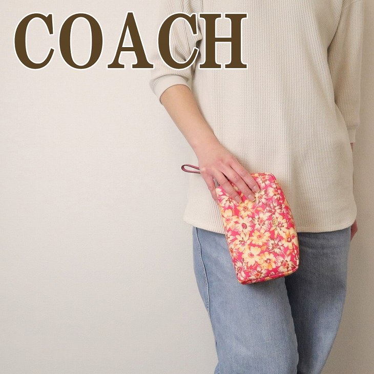 人気満点 コーチ Coach ポーチ レディース クラッチバッグ 化粧ポーチ 花 フローラル 2639impmc ブランド 人気 珍しい Hughsroomlive Com